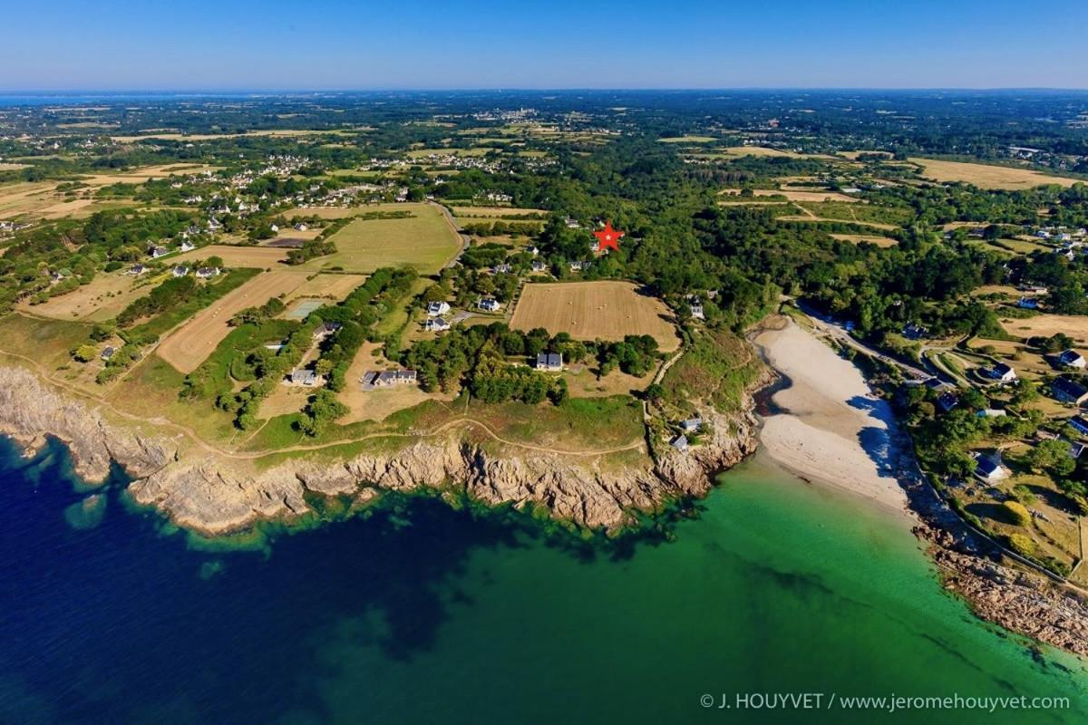 Villa Tidinghi, Plage De Rospico A Pied Névez Esterno foto